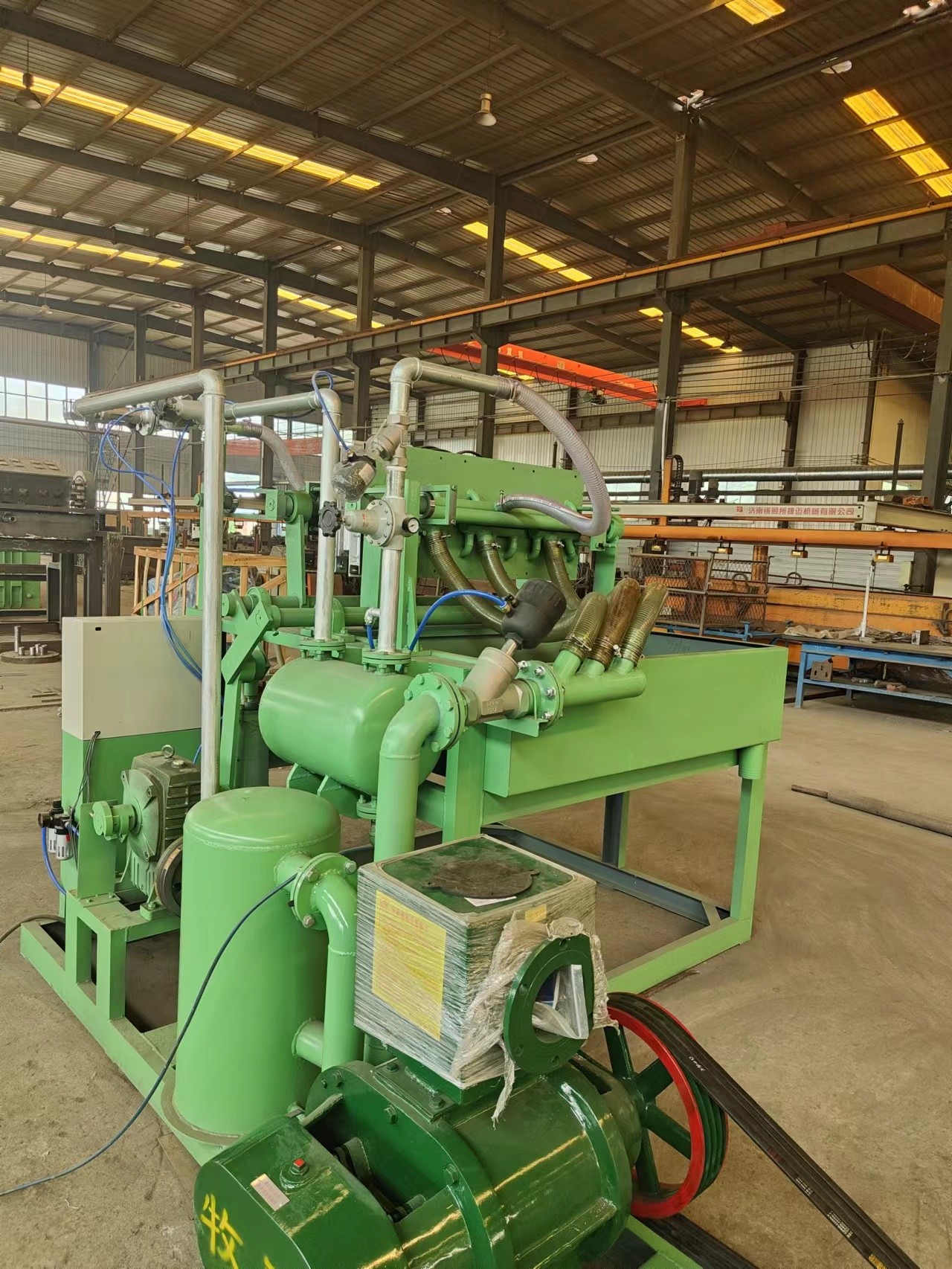 Output 53-100kg/h Aluminum Molds Paper Egg Tray Making Machines Pulp Molding Egg Carton Machine