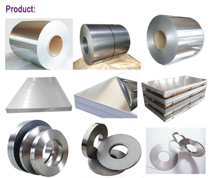 2B BA Mirror Stainless Steel Flat Strips Hot Rolled Coil 316L 310S 309S