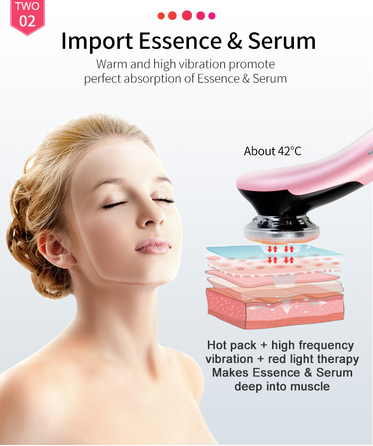 RF Handheld Beauty Tighten Pores EMS Beauty Instrument