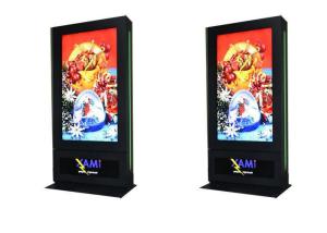 China High Bright 2500 nits IP65 Outdoor 65&quot; Digital Totem Wide Operating Temperature wholesale