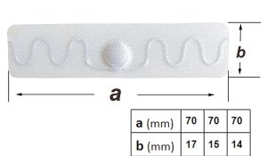 China Long Distance Waterproof Custom RFID Tags Laundry Tag For Cloth Management wholesale