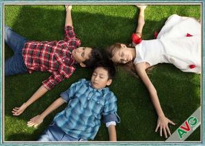 China High Resilience / Skid Resistant Landscaping Synthetic Grass With 12000 Dtex wholesale