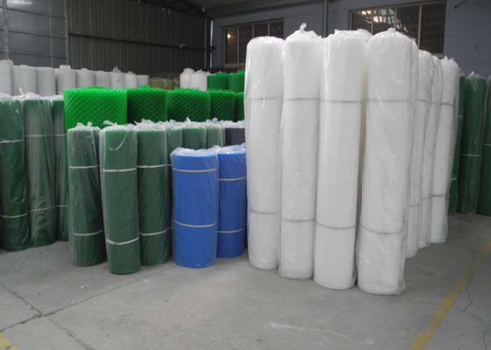 300g/M2 10mmx10mm White Plastic Mesh Netting Aquatic Breed Hexagonal