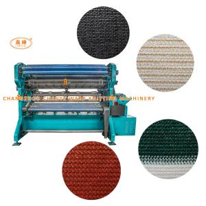 China Professional Services Warp Knitting Shading Net Making Machine For Car Awning wholesale