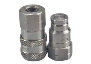 China 0.5'' ISO16028 NPT Hydraulic Flat Face Quick Coupler wholesale