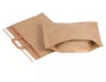 Biodegradable Kraft Paper Handbag CMYK Kraft Paper Tote Bag ISO