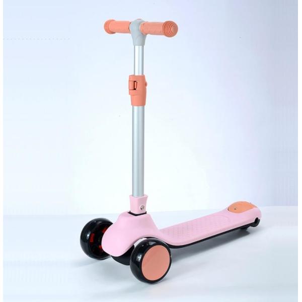 Children'S Three Wheel Kick Scooter Toy Pedal Hand Push Baby Scooter