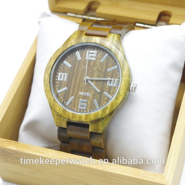 Natural material hands made manufacturer customized own brand watch