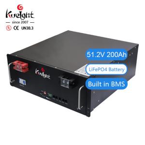 China 51.2V 200AH Lithium Battery Module Solar Backup LiFePO4 Battery Pack wholesale