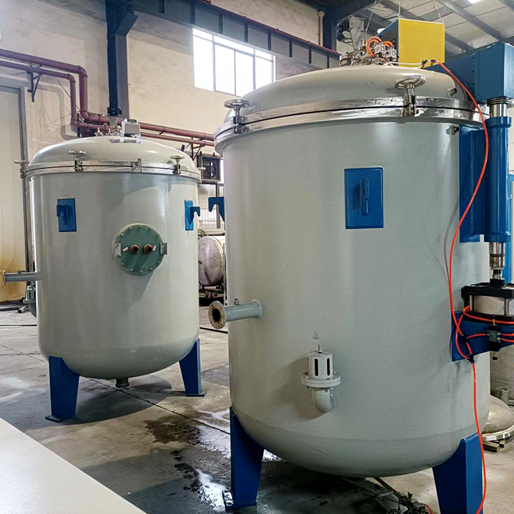 2800C large-scale carbon material structural products C/C composite products vertical vacuum graphitization furnace