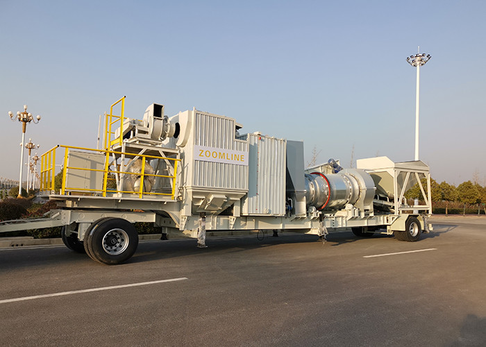 Professional Mobile Drum Type asphalt Mixing Plant