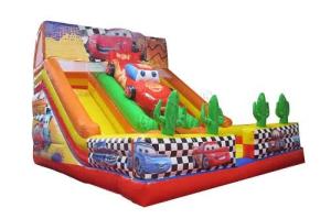 China McQueen Theme Commercial Grade Inflatable Slide For Amusement Park wholesale