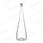 Transparent Glass Bottles for Whisky Hot Stamping Surface Handling