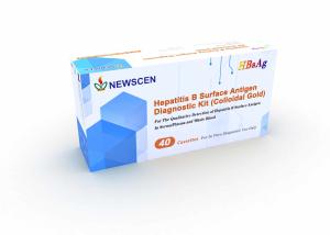 China Home Use Fingertip Specimens 20min Hepatitis Rapid Test Kit wholesale