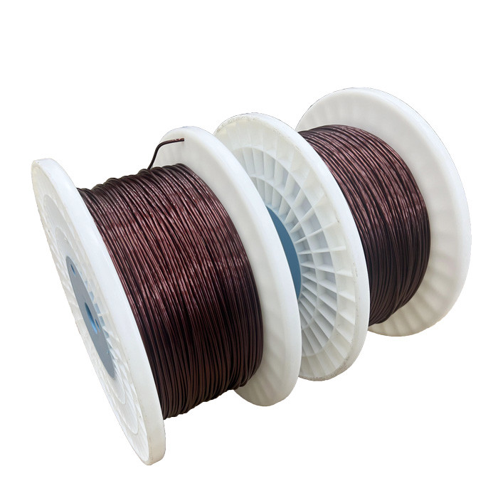 Polyester Enamel Covered Wire AWG 40-8 Non Weldable Thermal Class 155 PEW for Electromagnetic