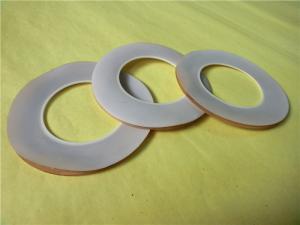 China Durable PTFE Machined Parts Gasket Corrosion Resistant wholesale