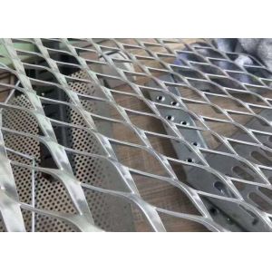 Galvanized Diamond Expanded Metal Mesh 3.0mm -8.0mm Thickness