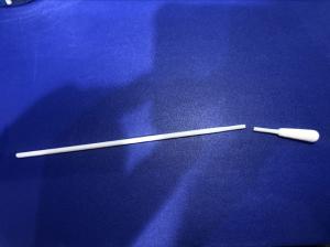 China EO Non Fluorescence 150mm Long Medical Cotton Swabs wholesale