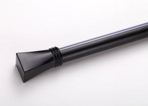 China Powder Coating 2m Length 28mm Curtain Rod End Caps Aluminum wholesale