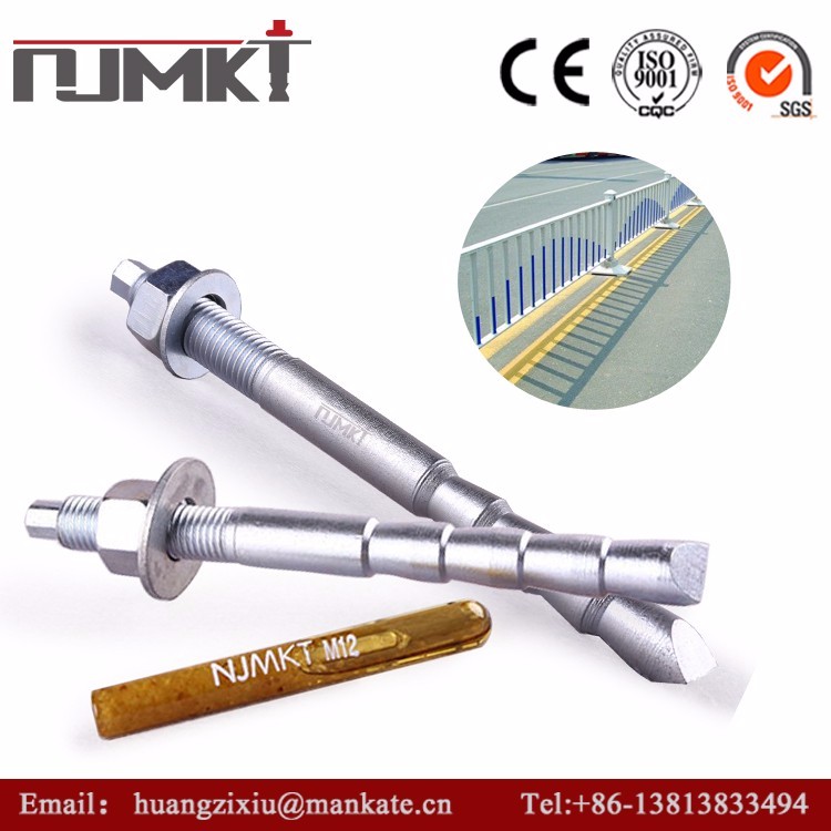 NJMKT High Loading Capacity Adhesive Anchoring Chemical Anchor Conical Anchor ETA