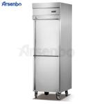 500-1600L Commercial Stainless Freezer , Soundless Twin Fridge And Freezer