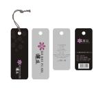 Fashion Folded Clothing Thick 2mm Personalized Hang Tag Debossing