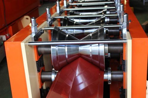 Semi-Automatic Precision Ridge Cap Roll Forming Machine