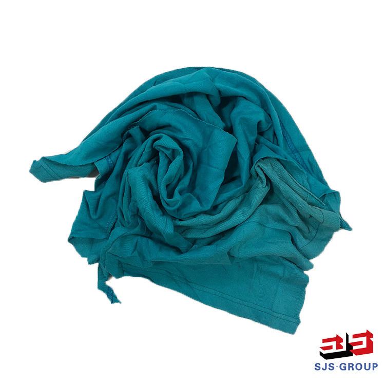 Free Sample Oil Wiping 50kg/Bag Colored T Shirt Rags