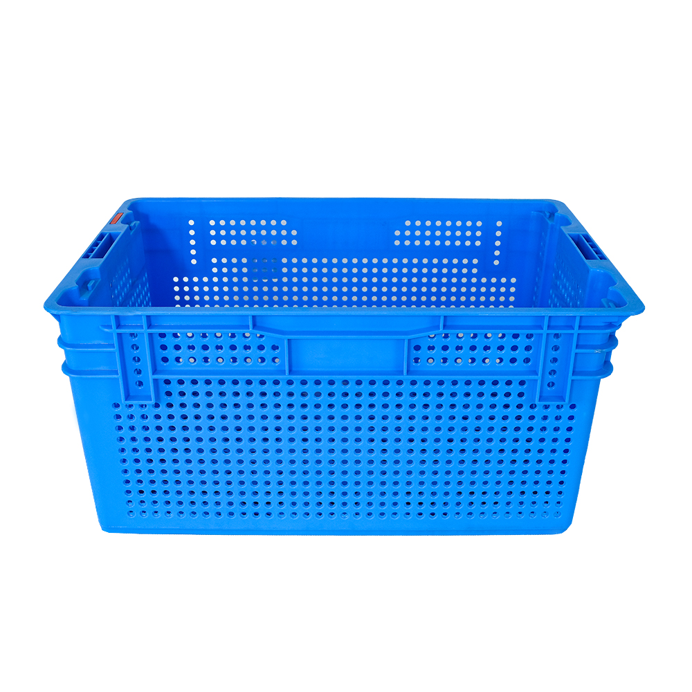 PP Moving Nestable Stackable Basket for Storing and Transporting Fresh Vegetables