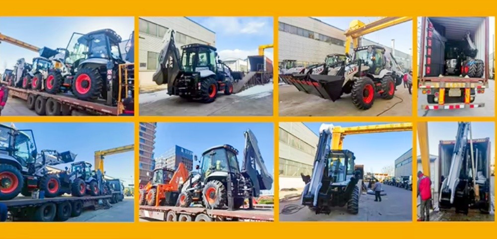 4X4 Loader Machine Backhoe China Trade With Backhoe Wheel Loader