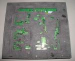 CTI ROHS 3mm Synthetic Stone PCB Pallet Durostone Solder Pallet