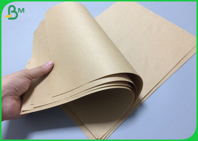 Foodgrade 80g Brown Jumbo Unbleached kraft paper roll For Making Paper Bags 