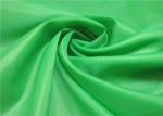 100% Polyester Taffeta Lining Fabric , Woven & Dyeing Green Taffeta Fabric