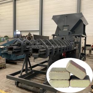 China Biofuel Wood Hydraulic Briquetting Press Making Machine Sawdust Briquette Extruder wholesale