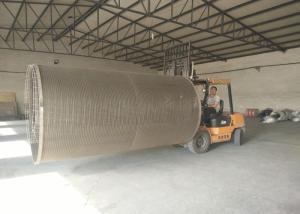 China SS304 High Opening Wedge Wire Screen Drum wholesale