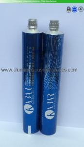 China Soft Collapsible Aluminum Cosmetic Tubes 15ml 30ml Food Grade Inner Coating wholesale