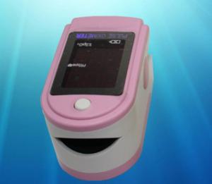 China Oxygen Saturation Fingertip Pulse Oximeter Pink For Pediatric / Child wholesale