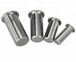 Machinery Industry Solid Aluminum Rivets And Studs Zinc Plate Surface