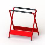 Foldable Tennis Racket Stand Metal For Sport Goods