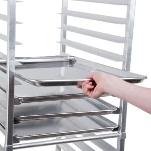 China RK Bakeware China Foodservice NSF Stainless Steel Oven Tray Rack Bakery Baking Trolley wholesale