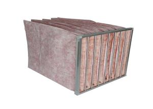 China Ventilation Air Filtration System Bag Air Filters , Pocket Filter Media Euro Standard wholesale