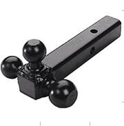 China Tri ball mount ,all black ,hollow shank wholesale