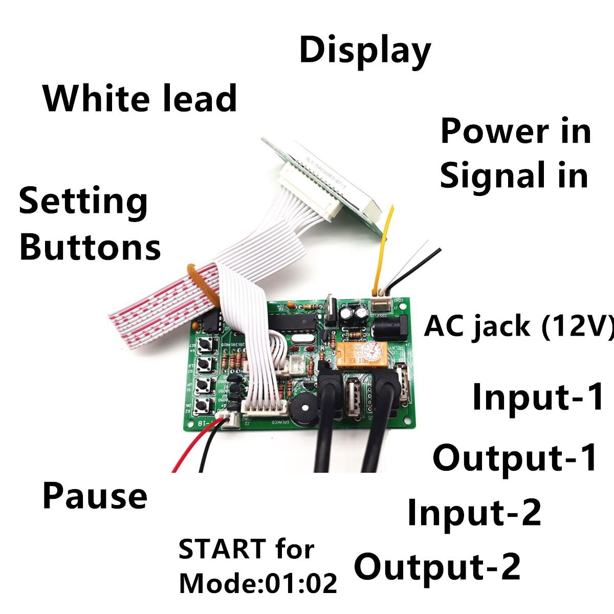 JY-18B coin operated USB time board with separate display time control Power Supply for USB devices