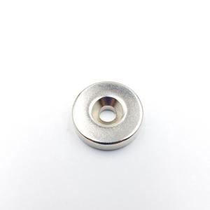 China Permanent Neodymium Magnet Countersunk Hole Ring N52 Grade With Screw wholesale