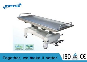 China Hydraulic Electric Patient Transfer Trolley Removable Stainless Steel Top wholesale