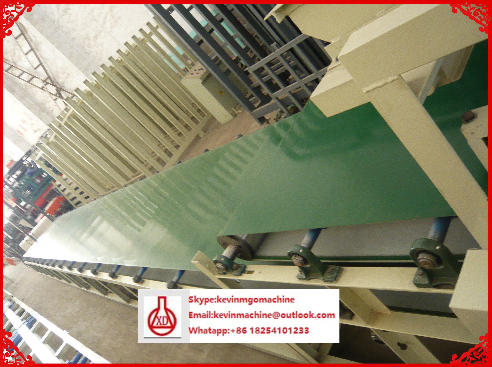 Fireproof Mgo Board Machine for Ceiling / Wall Skirting / Indoor Wall Decoration