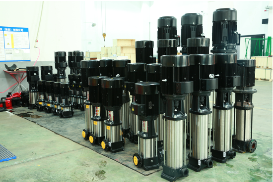 Booster Multistage Centrifugal Pressure Pump Inline Vertical 220V-380V