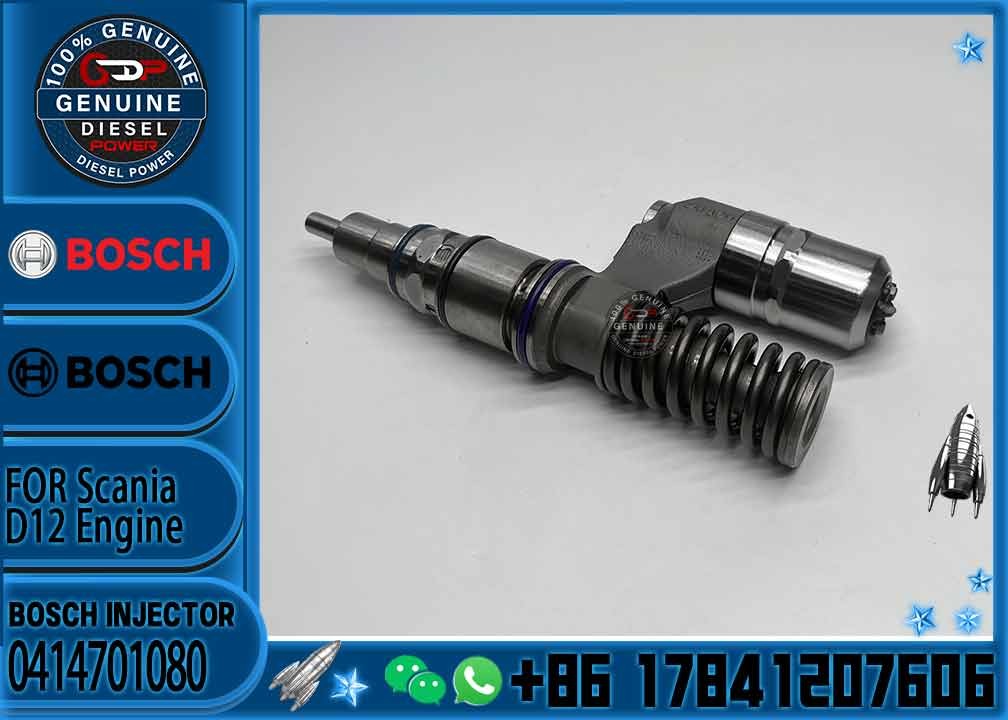 Original Diesel Fuel Unit Injector 0414701080 0414701081 For SCANIA 124 DC12.01 EURO 3 11.7D 1440580