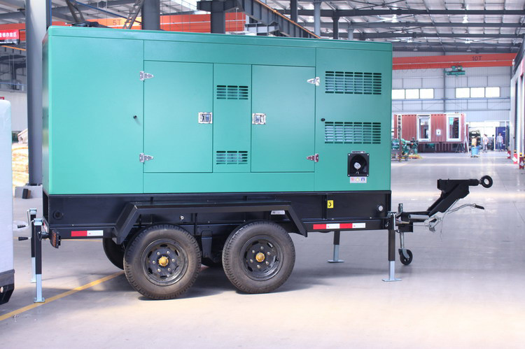 120kw 150kVA Liquid Cooled Portable Generator 3 Phase Power Generator R6105BZLDS