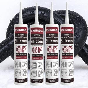 China Waterproof Transparent Glass Adhesive Silicone Sealant For Bathroom wholesale